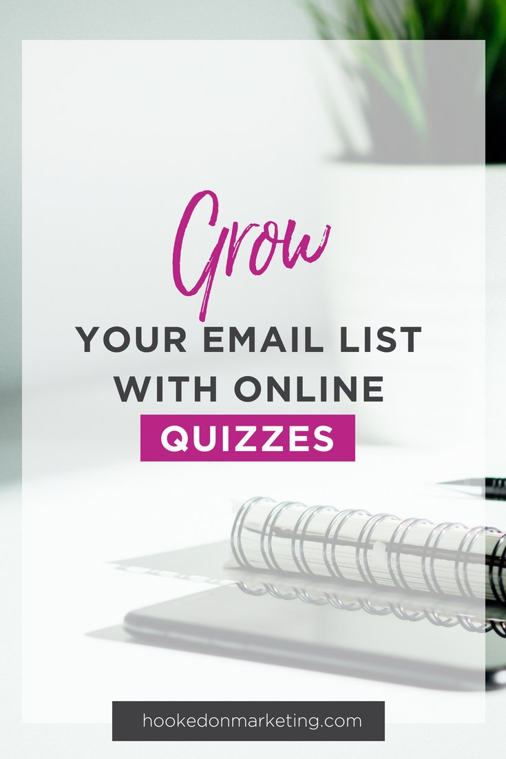 Grow email list with quizzes