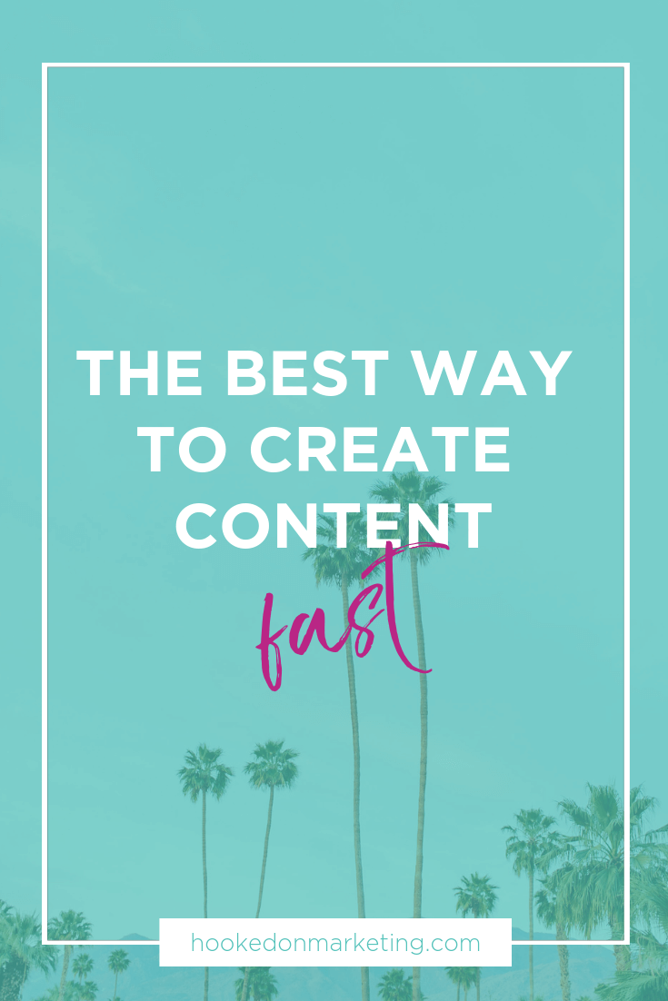 create content fast